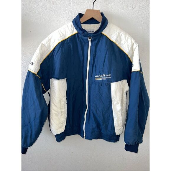 Vintage Good Year Insulated Down Jacket - Picture 1 of 6